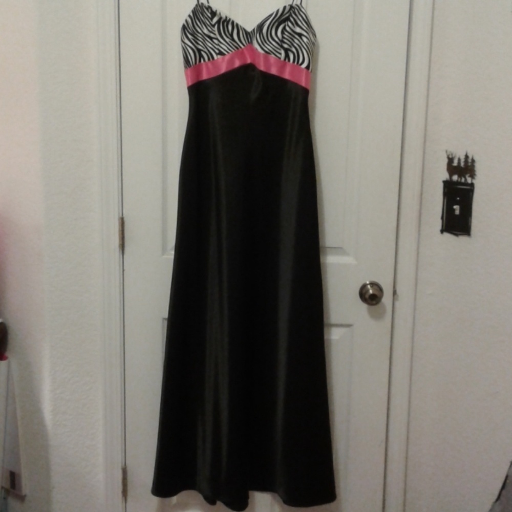 Zebra Long Dress